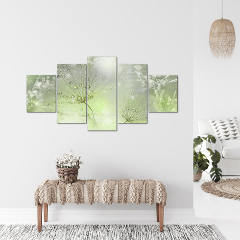 Wandbilder Wohnzimmer XXL Pusteblume Moderne Bild Gräser